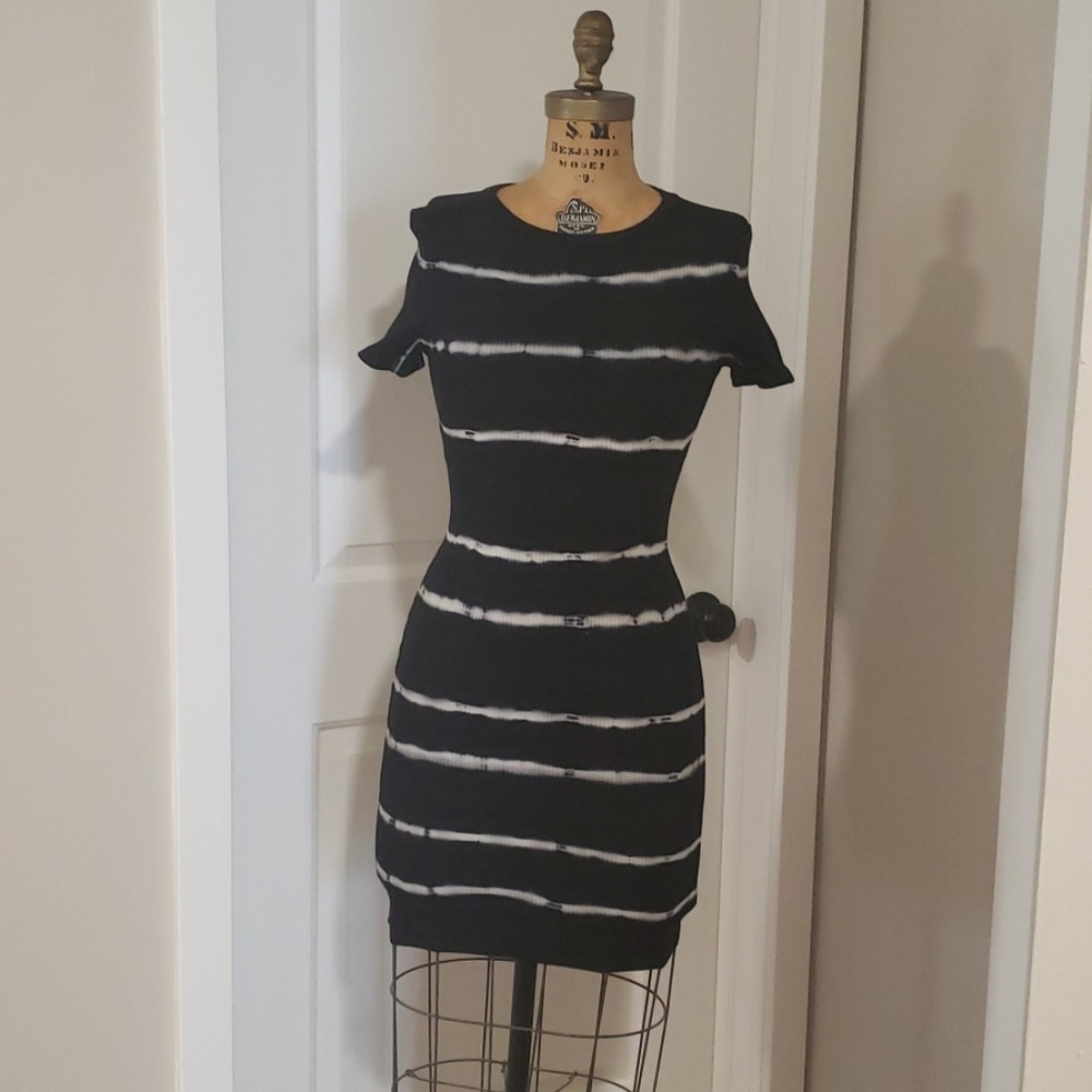 Black and White Dress